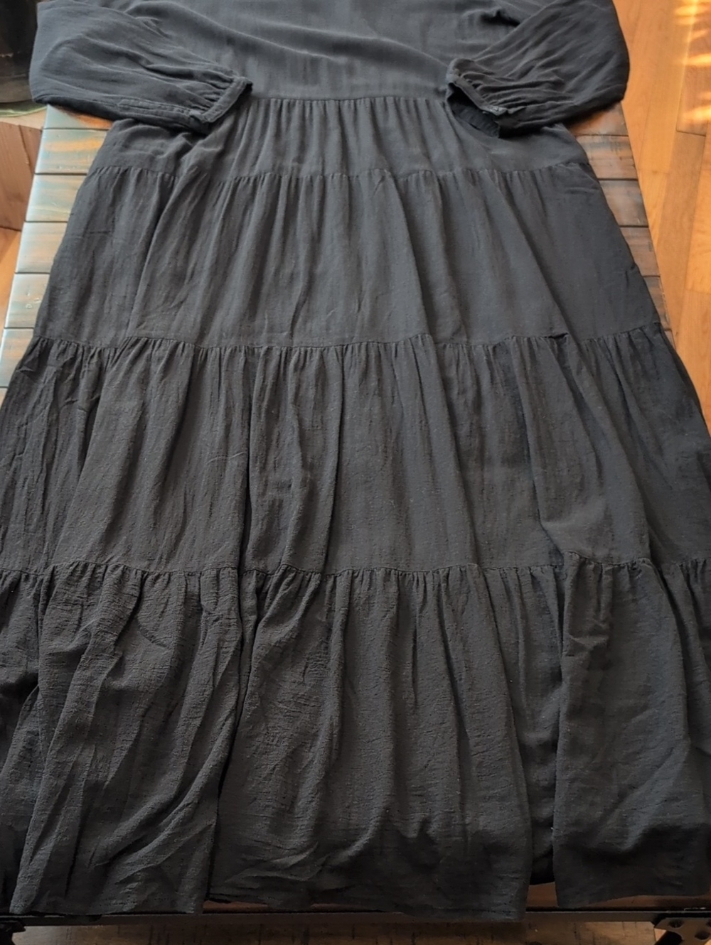 Mikoh Paris Tiered Maxi Dress Lightweight Flowy Size 3 - Picture 10 of 11